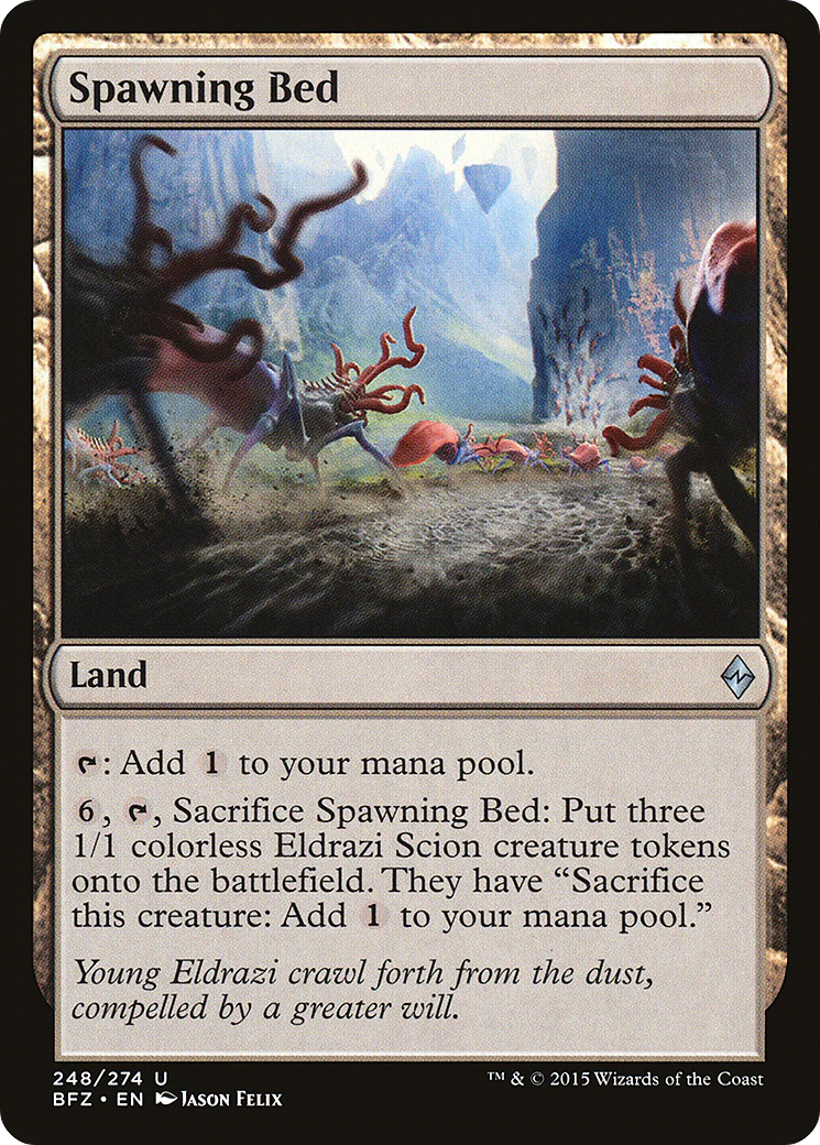 Spawning Bed (BFZ-248) - Battle for Zendikar