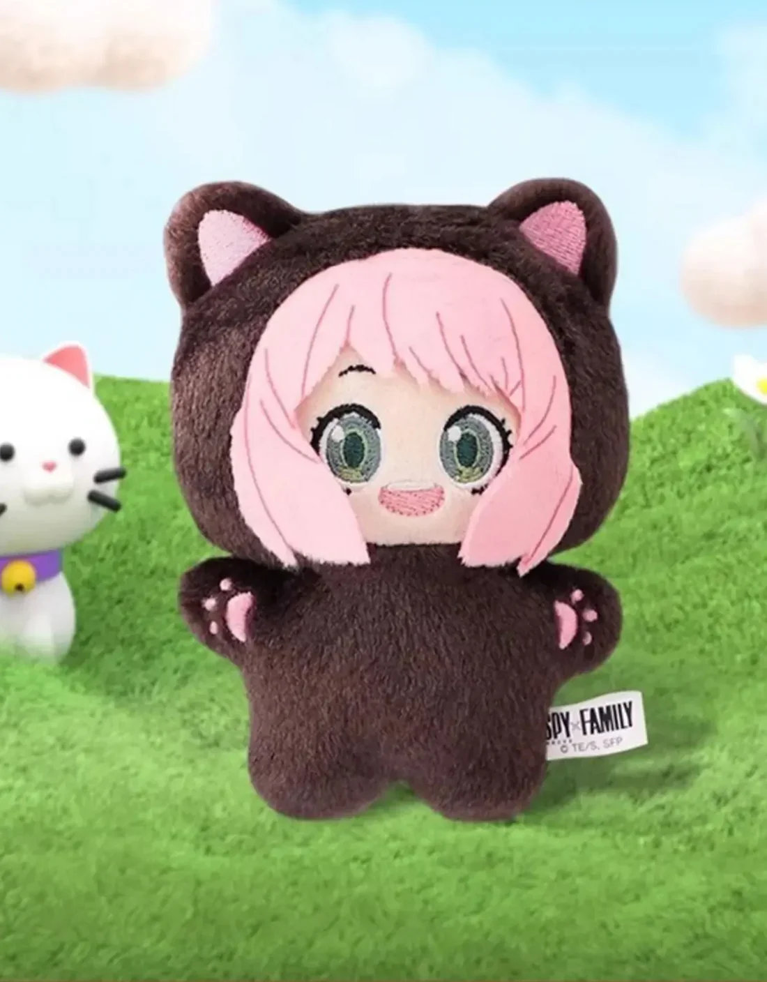 Spy x Family Cat Plush Keychain Blind Box - Image 6