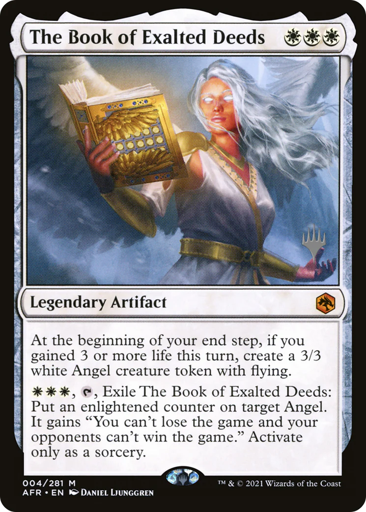 The Book of Exalted Deeds (PPAFR-004) - Adventures in the Forgotten Realms Promos