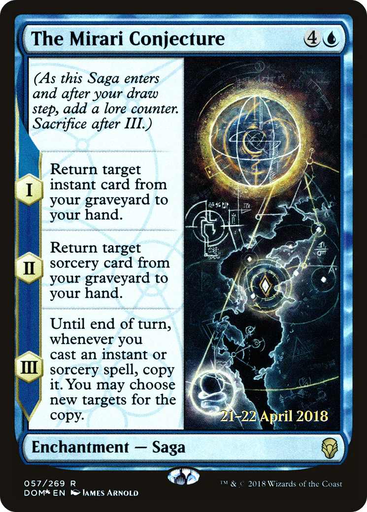 The Mirari Conjecture (PRE-057) - Dominaria Promos Foil