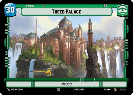 Theed Palace // X-Wing (023/2262 // T02/T04) - Jump to Lightspeed