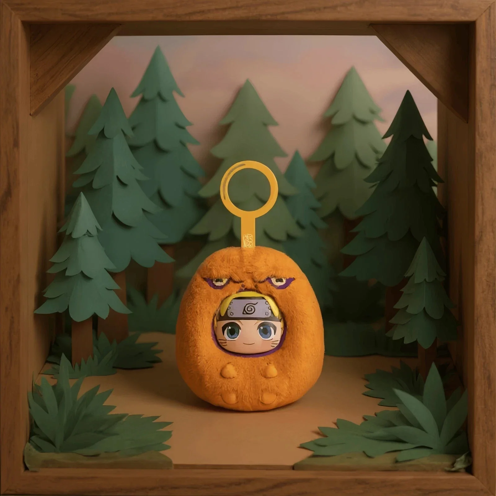 TOP TOY: Naruto - Beast Party Puffy Plush Keychain Blind Box - Image 3