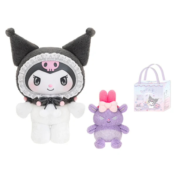 Top Toy x Sanrio - Baby Angel Series 30cm Vinyl Plush Figure (Kuromi) - Image 3