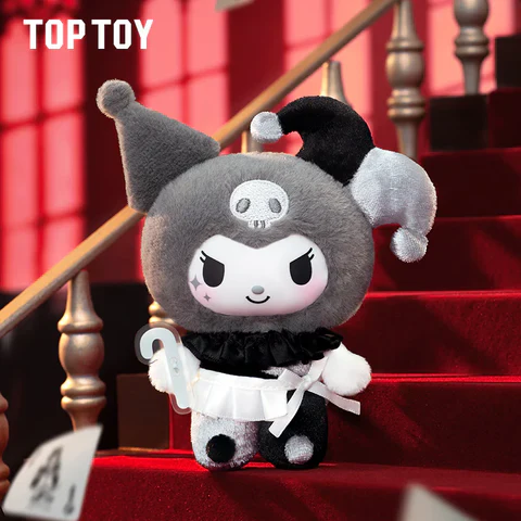 Top Toy x Sanrio - Kuromi Poker Kingdom Plush Keychain Series - Image 10