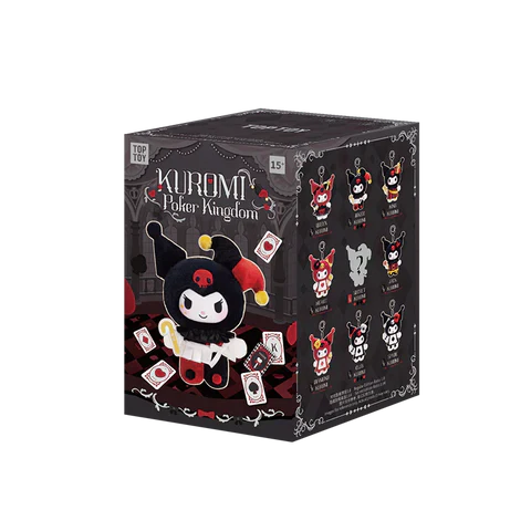 Top Toy x Sanrio - Kuromi Poker Kingdom Plush Keychain Series - Image 11