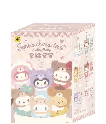 Top Toy x Sanrio - Latte Baby Vinyl Plush Keychains Gift Blind Box - Image 8