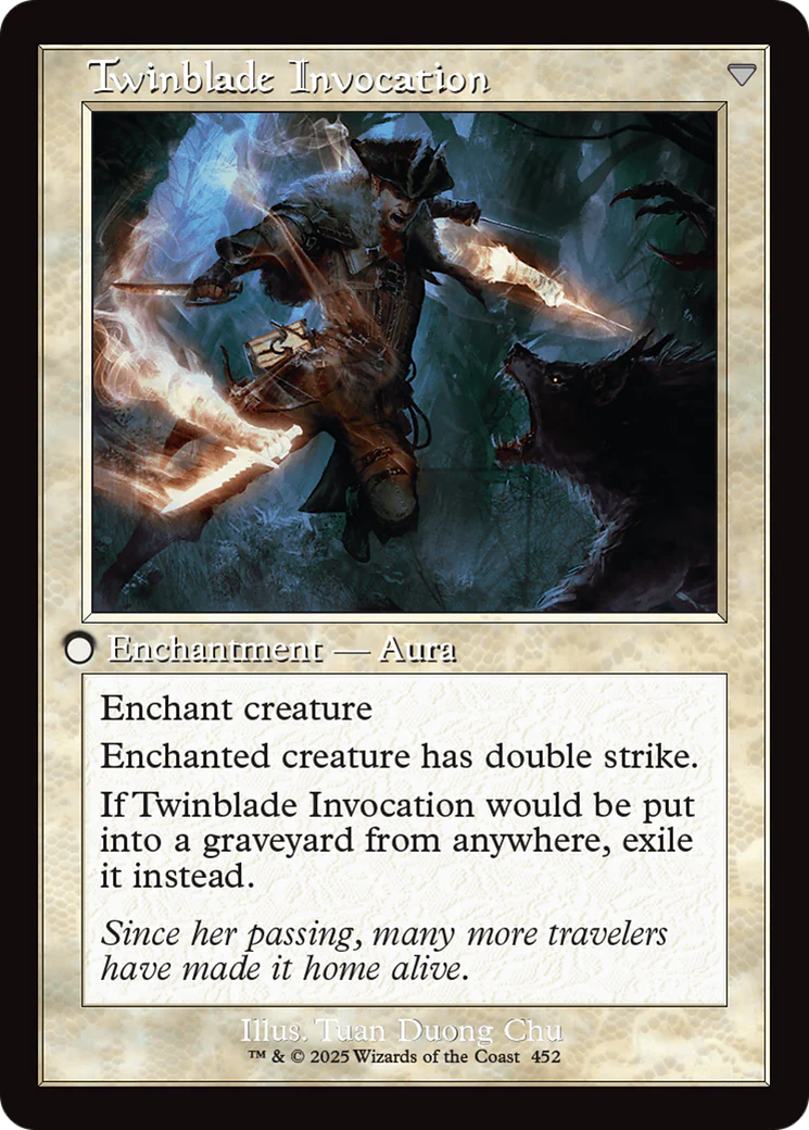 Twinblade Geist (Retro Frame) (INR-452) - Innistrad Remastered - Image 2