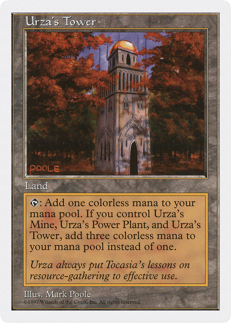 Urza's Tower (5ED-449) - Fifth Edition
