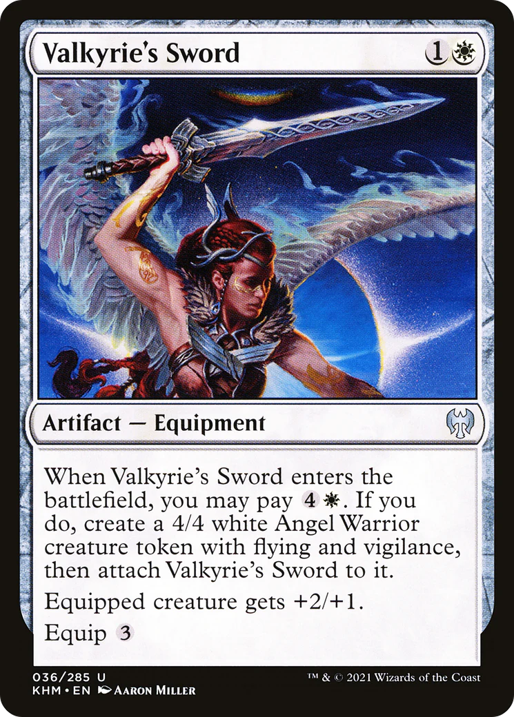 Valkyrie's Sword (KHM-036) - Kaldheim