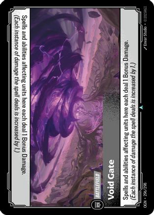 Void Gate (296/298) - Origins