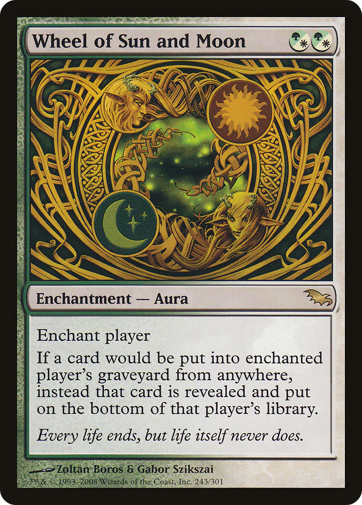 Wheel of Sun and Moon (SHM-243) - Shadowmoor Foil