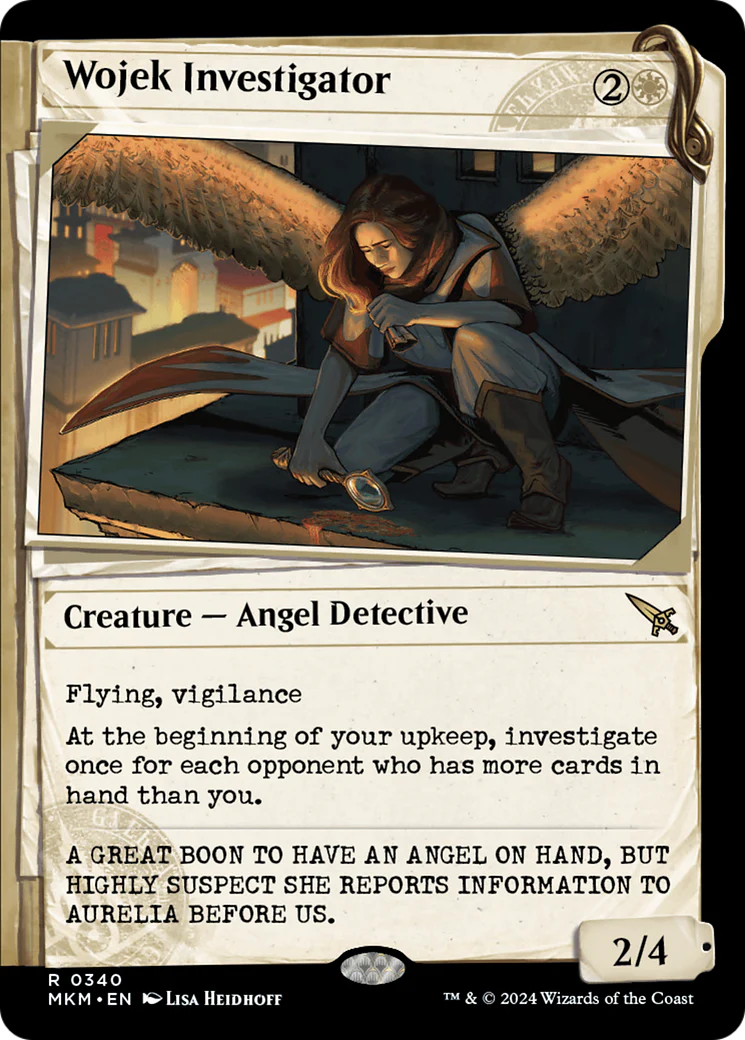 Wojek Investigator (Showcase) (MKM-340) - Murders at Karlov Manor: (Showcase)
